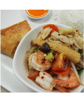 Mixed Vegetables (Lunch Special) Chicken,Beef,Pork,Tofu / Shrimp, Scallop 